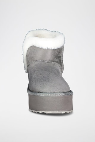 Bottes fourrées plateformes Oslo - Gris