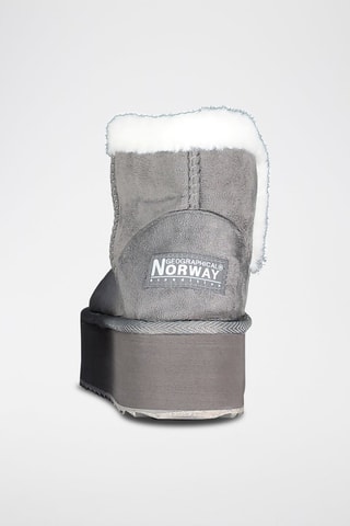 Bottes fourrées plateformes Oslo - Gris