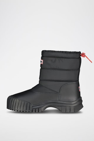 Après-ski en cuir Opluie - Noir