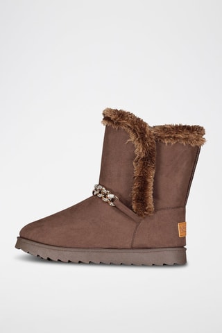 Bottines fourrées Oseille - Marron