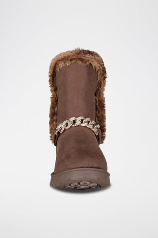 Bottines fourrées Oseille - Marron