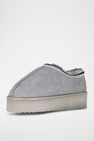Low boots plateformes One - Gris