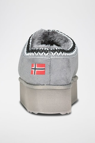 Low boots plateformes One - Gris