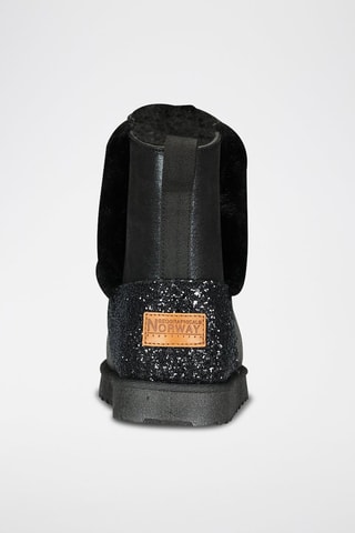 Bottines fourrées Oglitter - Noir