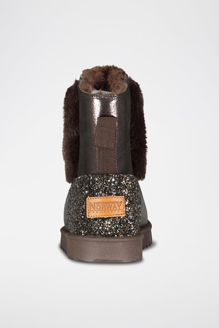 Bottines fourrées Oglitter - Marron