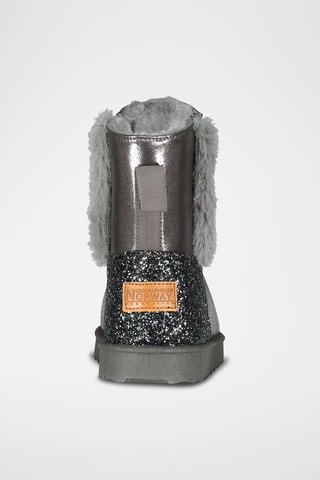 Bottines fourrées Oglitter - Argenté