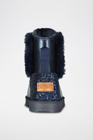 Bottines fourrées Oglitter - Bleu marine