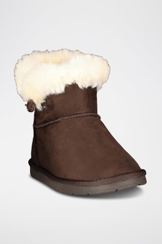 Bottines fourrées Lady - Marron