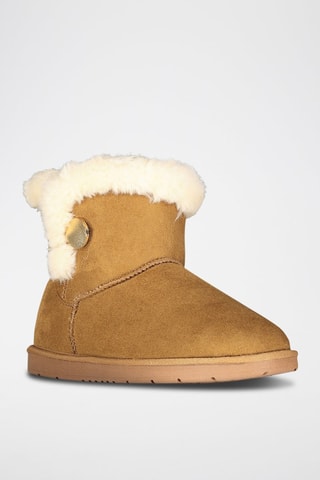 Bottines fourrées Lady - Camel