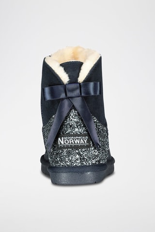 Bottines fourrées Lady - Bleu marine