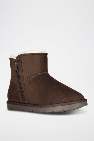 Bottines fourrées Lady - Marron