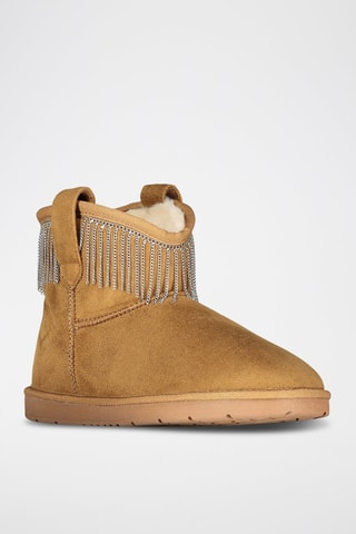 Bottines fourrées Lady - Camel