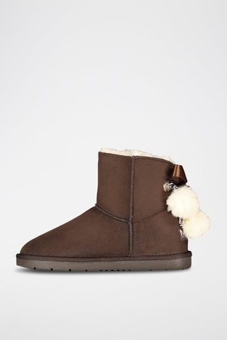 Bottines fourrées Lady - Marron