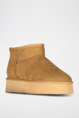 Bottines fourrées Lady - Camel