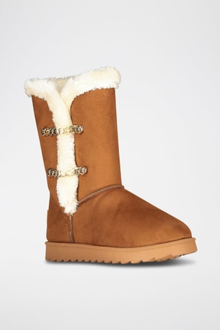 Bottines fourrées Ovassion - Camel