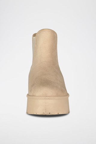 Bottines fourrées plateformes Odysse - Beige