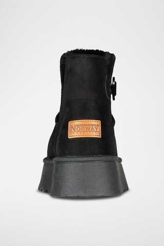 Bottines fourrées plateformes Osiris - Noir