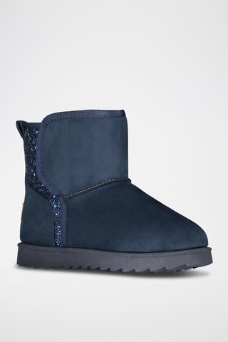 Bottines fourrées Olga - Bleu marine