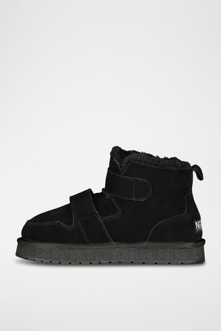 Bottines en nubuck Oscratch - Noir
