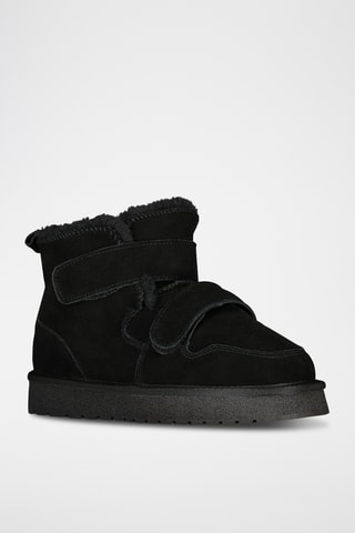 Bottines en nubuck Oscratch - Noir