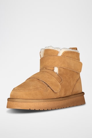 Bottines en nubuck Oscratch - Camel