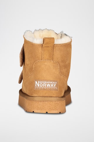 Bottines en nubuck Oscratch - Camel