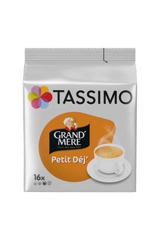 80 dosettes Café Grand'mère Petit déj' - Compatibles Tassimo