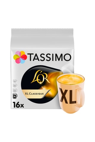 80 dosettes Café L'Or XL Classique - Compatibles Tassimo