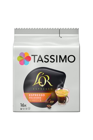 80 dosettes Café L'Or Espresso Delizioso - Intensité 5 - Compatibles Tassimo