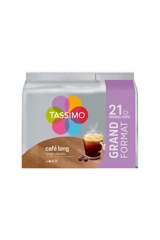 105 Pads Koffie Long Klassiek - Geschikt voor Tassimo