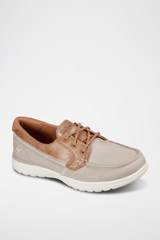 Chaussures bateau On-The-Go Flex - Beige