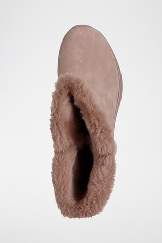 Bottines fourrées en cuir On-The-Go - Taupe