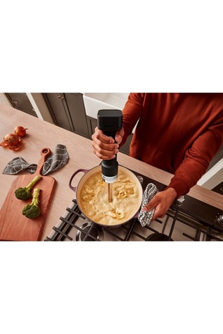 Mixeur plongeant sans fil - Noir