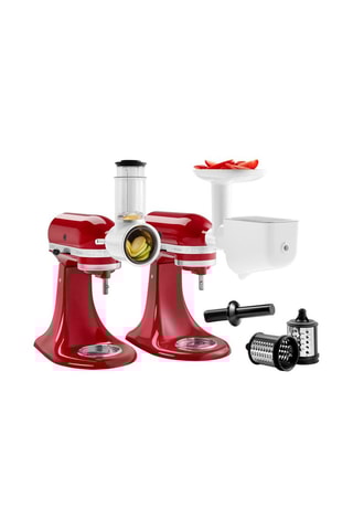 4 accessoires en acier inoxydable