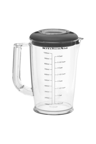 Mixeur plongeant, fouet, hachoir et bol mélangeur gradué - Noir