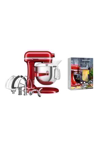	Robot pâtissier multifonction à bol relevable Artisan 6,6 l + livre "Pour tout cuisiner" offert