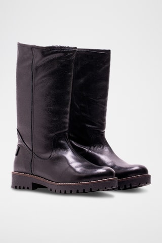 Bottes en cuir - Noir