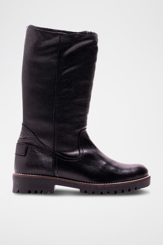 Bottes en cuir - Noir