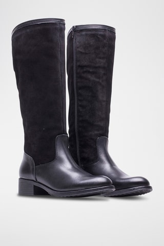 Bottes en cuir - Noir