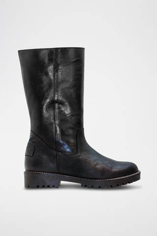 Bottes en cuir - Noir