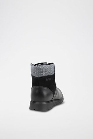 Bottines en cuir - Noir - Boss