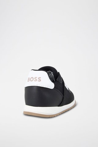Slip-on en cuir - Noir - Boss