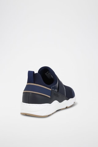 Slip-on - Bleu marine et blanc - Boss
