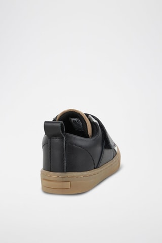 Baskets en cuir - Noir et camel - Boss