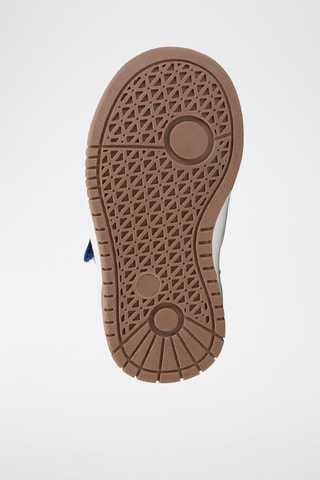 Baskets montantes fourrées en cuir - Indigo et noir - Boss