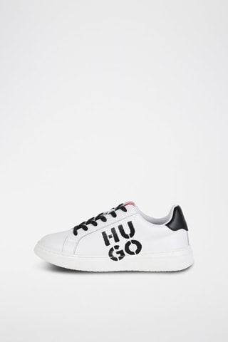 Baskets en cuir - Blanc - Hugo