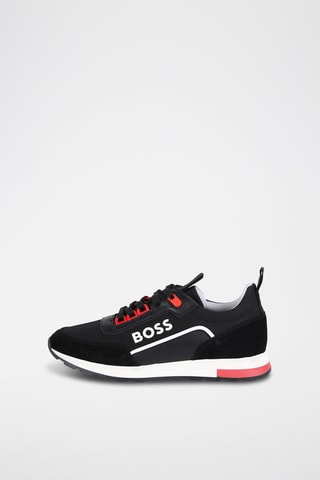 Baskets en cuir - Noir - Boss