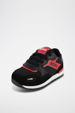 Baskets en nubuck - Noir - Boss