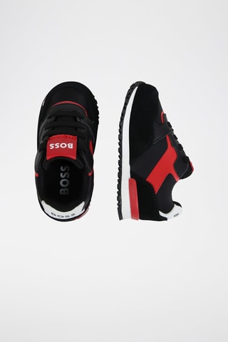 Baskets en nubuck - Noir - Boss