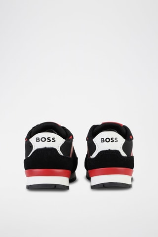 Baskets en nubuck - Noir - Boss